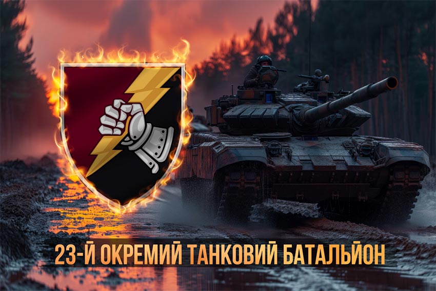23 i okremyi tankovyi batalion 23 otb tanky na marshi jpg