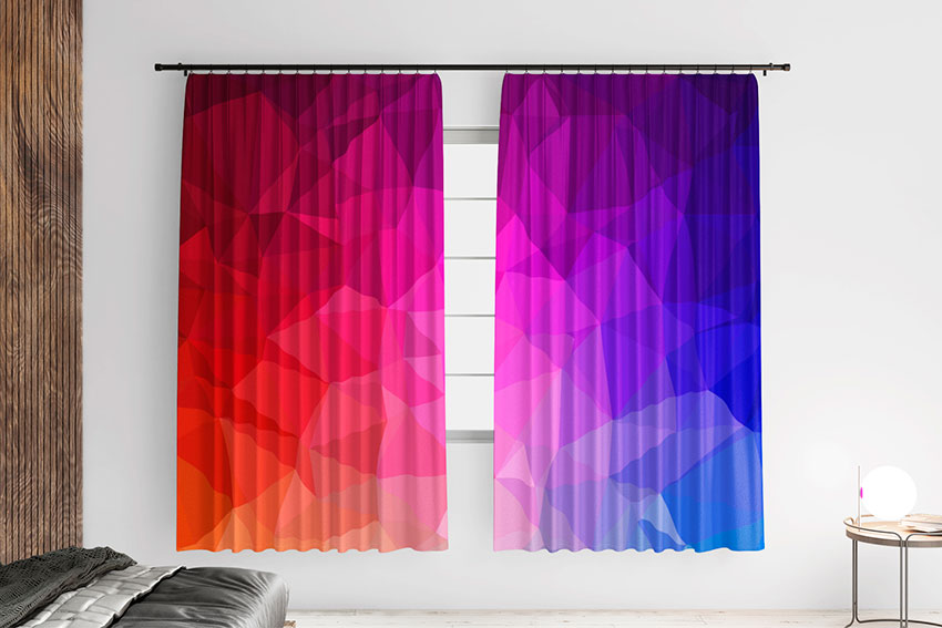 Абстрактне кольорове скло Abstract colored glass