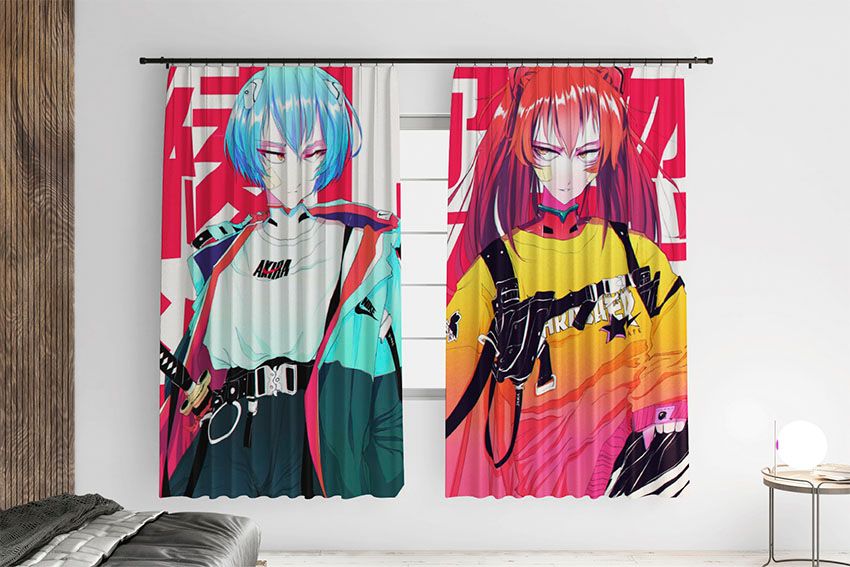 Аянамі Рей та Асука Євангеліон Ayanami Rei and Asuka Evangelion