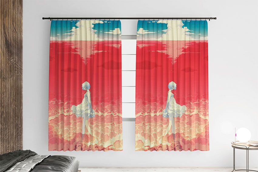 Аянамі Рей та червоне море Євангеліон Ayanami Rei and the red sea Evangelion