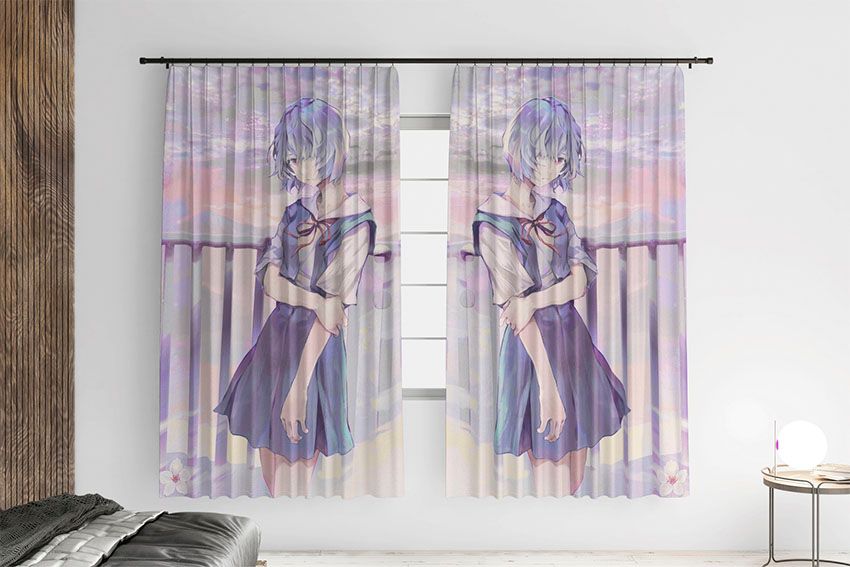 Аянамі Рей Малюнок Євангеліон Ayanami Rei Art Evangelion