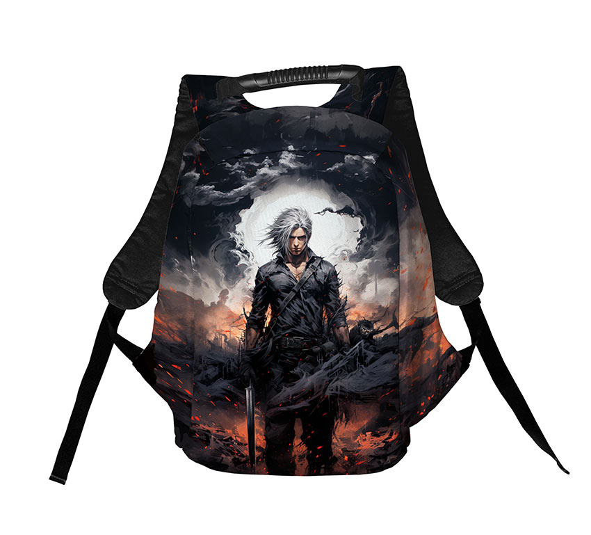 Аніме герой зі срібним волоссям