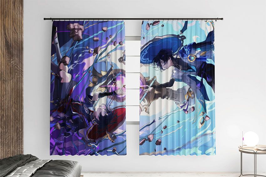 Блукач та Скарамучча Геншин Імпакт Wanderer and Scaramouche Genshin Impact