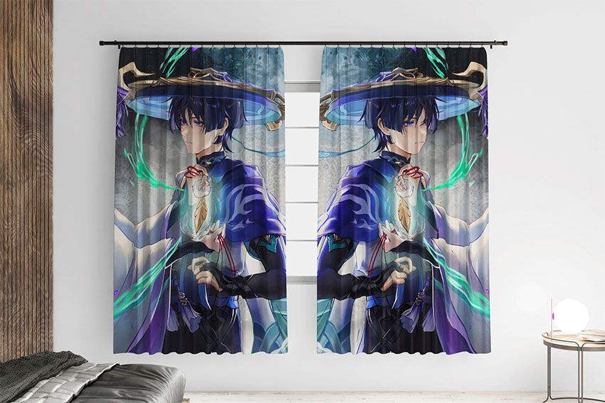 Блукач з пером Геншин Імпакт Wanderer with feather Genshin Impact