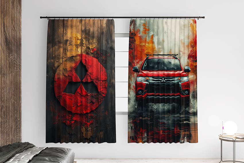 Червоний Мітсубісі Red Mitsubishi