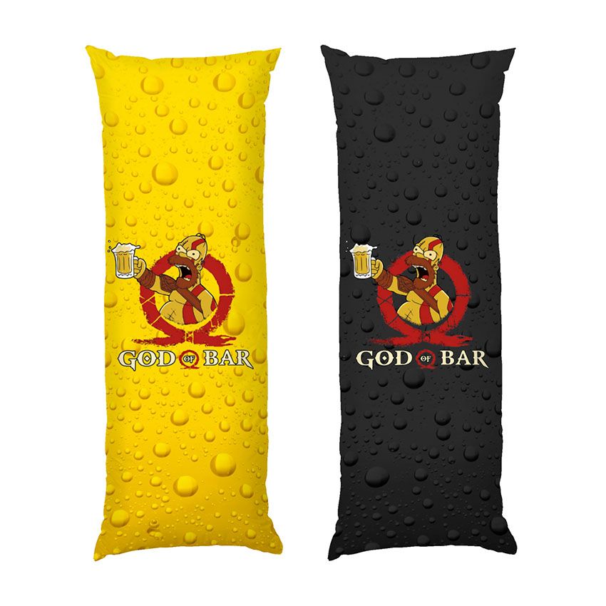Дакімакура Гомер з пивом Кратос Homer with Beer Kratos