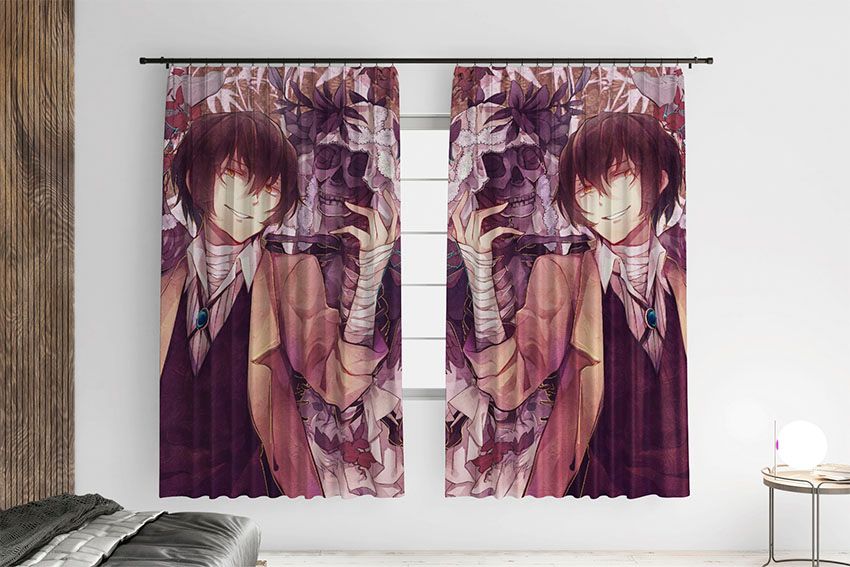 Дазай зі скелетом Літературні генії Бродячі Пси Dazai with a skeleton Bungo Stray Dogs