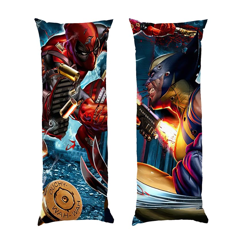 Дедпул проти Росомахи Битва Арт Deadpool vs Wolverine Battle Art