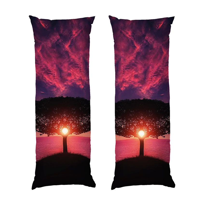 Дерево и закат