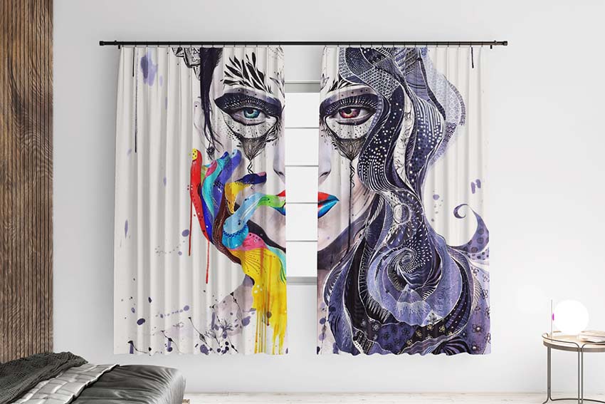 Дівчина з маскою Girl with mask