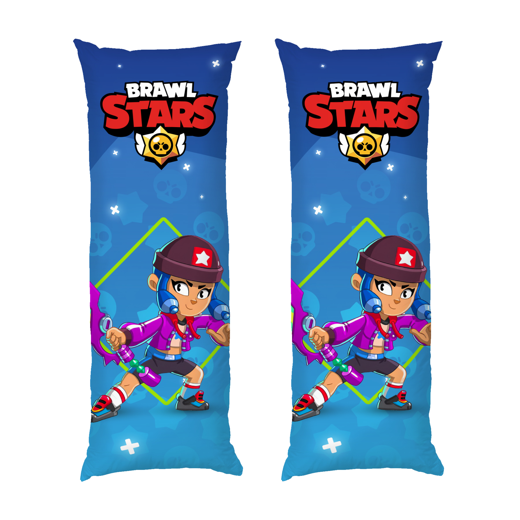 Джеки с оружием Бравл Старс Jackie with a gun Brawl Stars