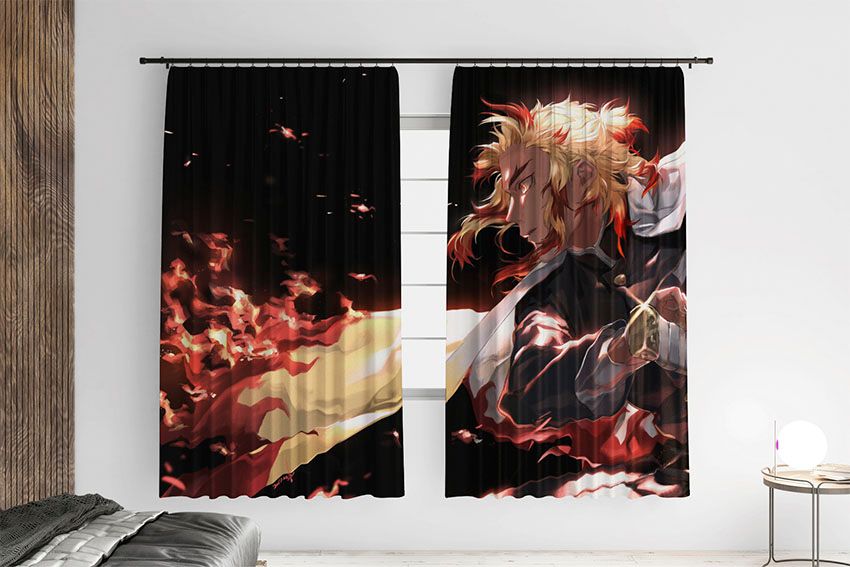 Гарний Кеджиро Ренгоку Клинок який знищує демонів Beautiful Kyojuro Rengoku Demon Slayer