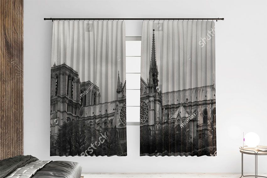 Готичний Собор Паризької Богоматері Gothic Cathedral of Our Lady of Paris