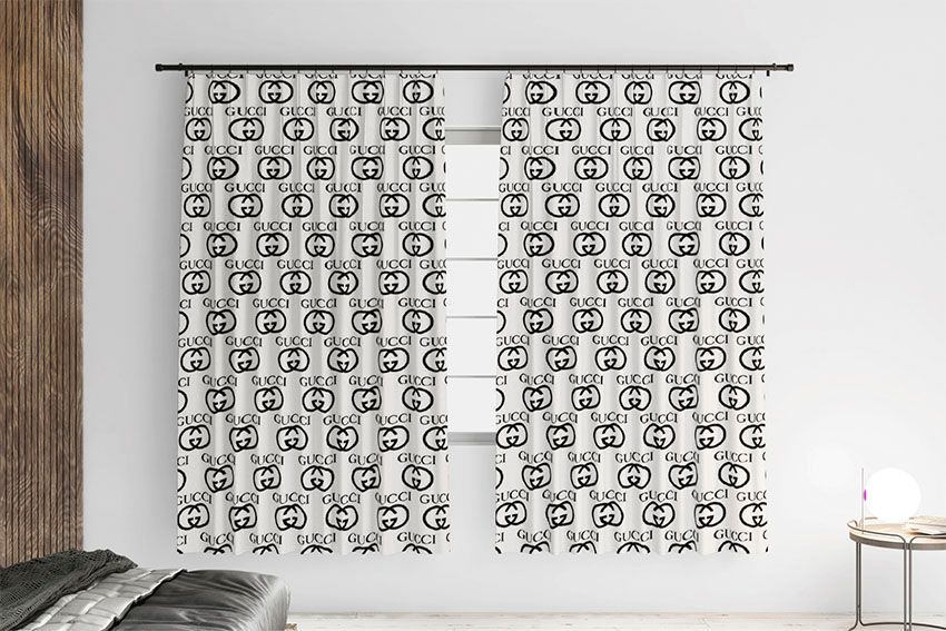 Гуччі Паттерн Чорно білий Gucci Pattern Black and white