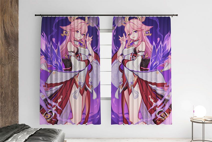 Хитра лисиця Яє Міко Геншин Імпакт Сunning fox Yae Miko Genshin Impact