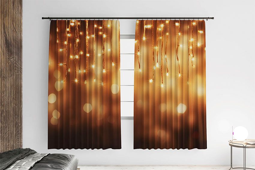 Казковий вечір Новорічна гірлянда A fairytale evening New Year s garland