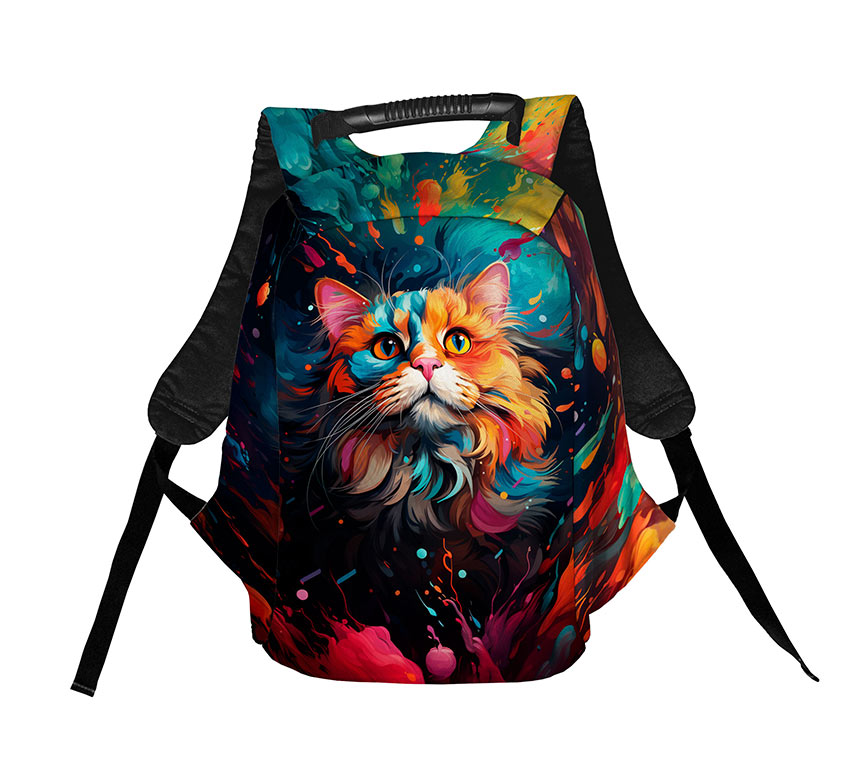 Кіт у фарбах Cat in colors