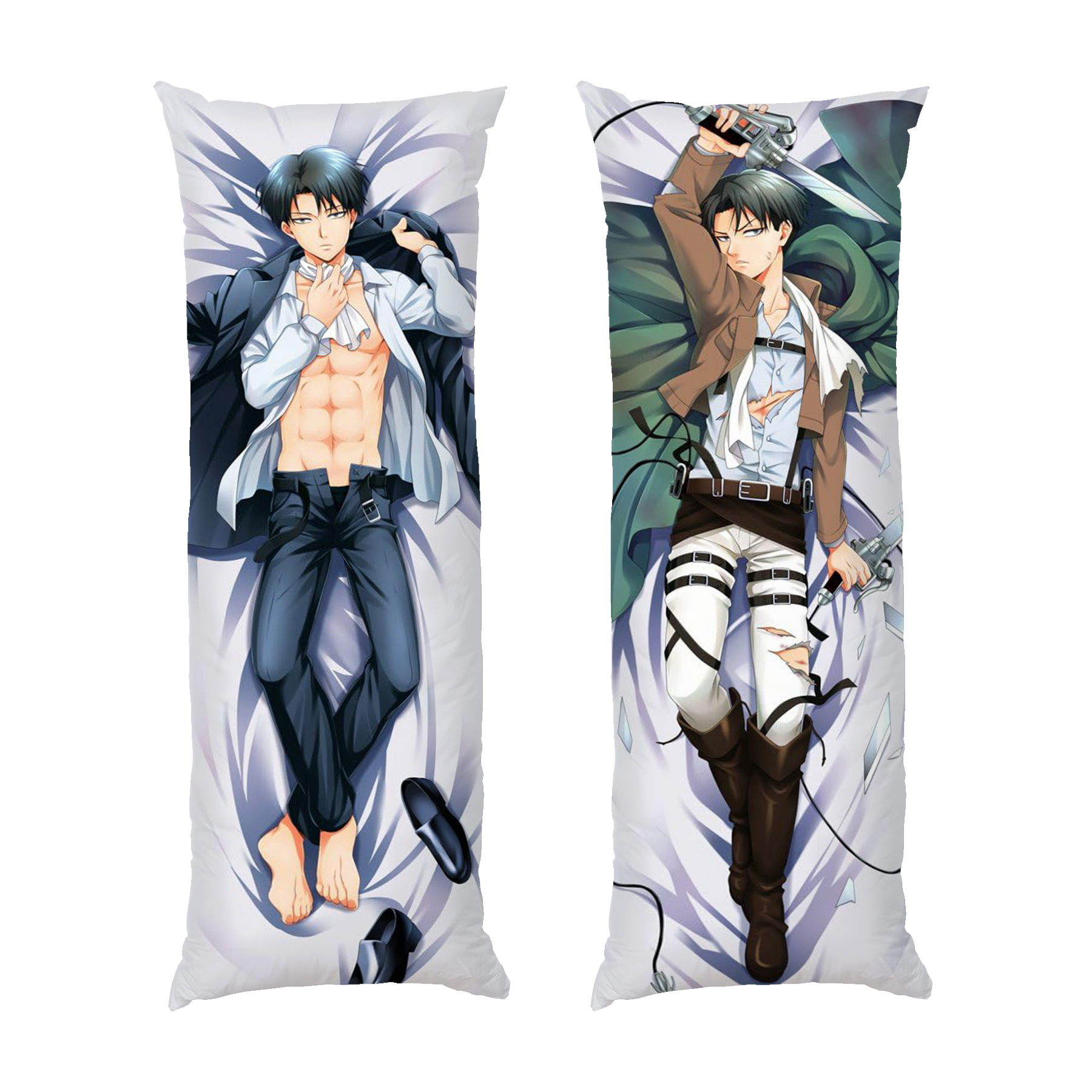 Леви Акерман Дакимакура Атака титанов Levi Akerman Dakimakura Attack on Titan