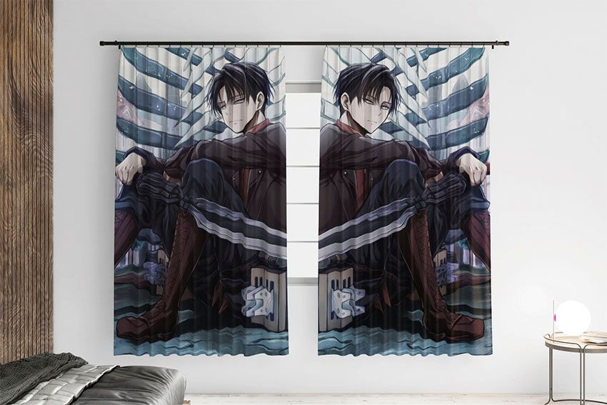 Леві Аккерман зі зброєю Атака Титанів Levi Ackerman with a weapon Attack on Titan