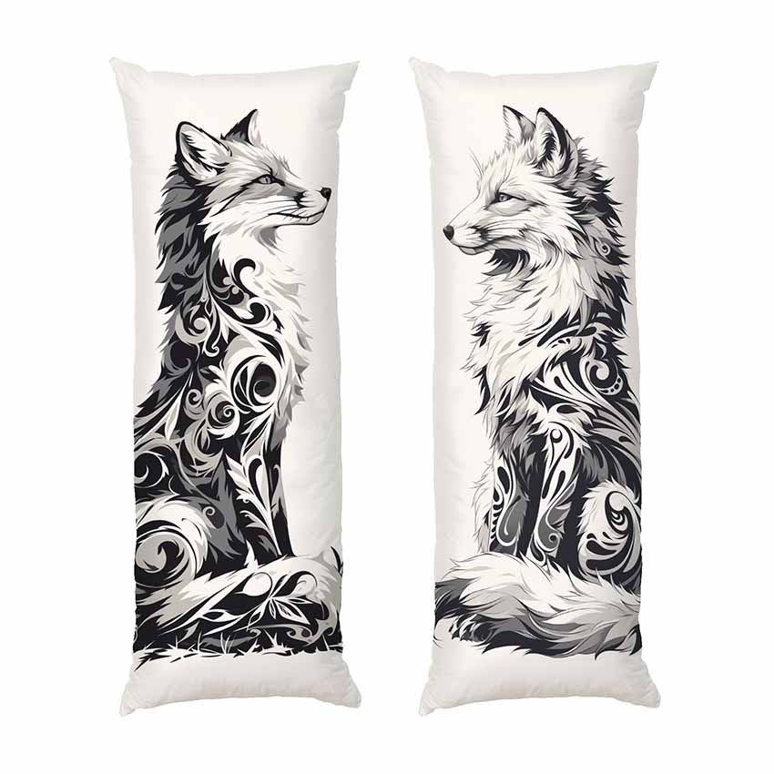 Лисиця з візерунками Малюнок Fox with patterns