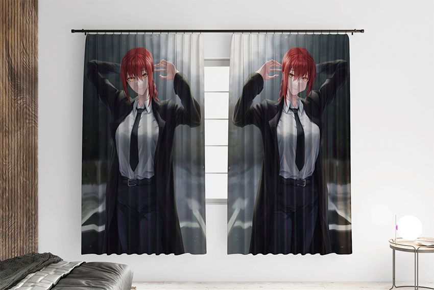 Макіма у місті Аніме Людина бензопила Makima in city Anime Chainsaw Man