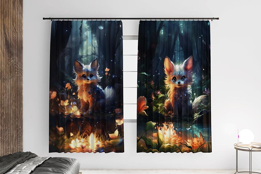 Маленька біла лисичка Little white fox