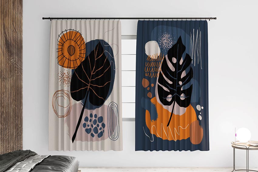 Малюнок листви Drawing of foliage