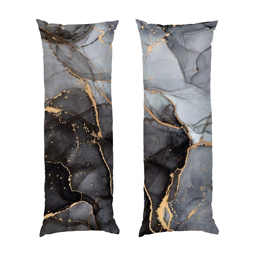 Мраморный паттерн Черно золотой