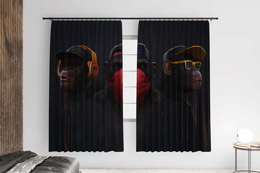 Модні мавпи Fashionable monkeys