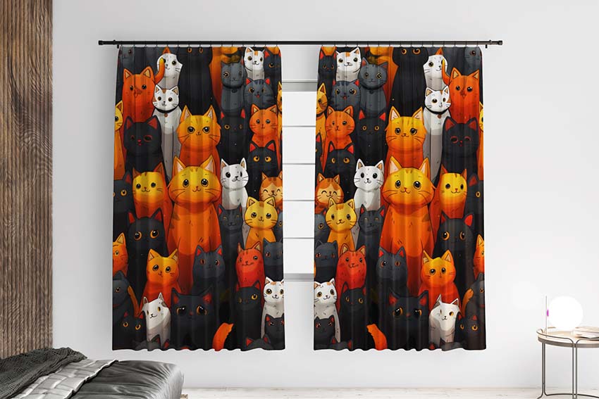 Милі котики Патерн Cute cats Pattern