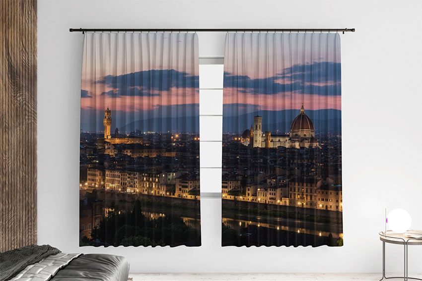 Нічна Флоренція Італія Night Florence Italy