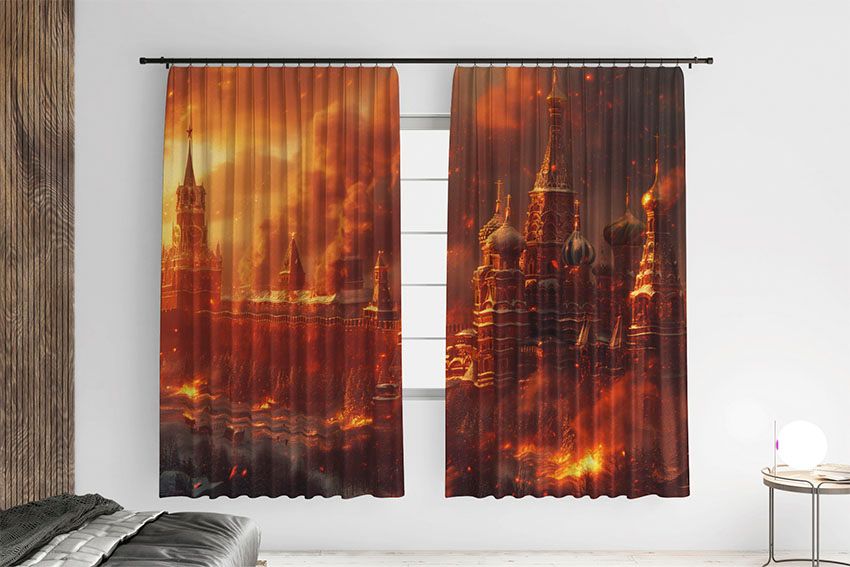 Палаюча москва Burning мoscow