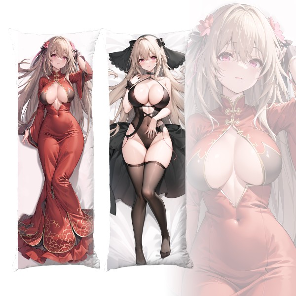 Подушка обнимашка дакимакура Azur Lane Anchorage