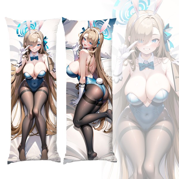 Подушка обнимашка дакимакура Blue Archive Asuna Ichinose