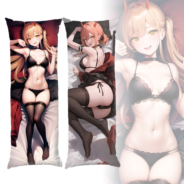 Подушка обіймашка дакімакура Chainsaw Man Power