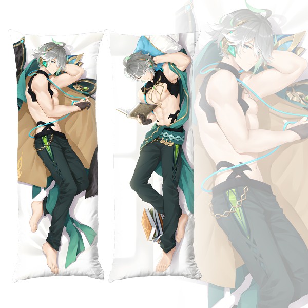 Подушка обнимашка дакимакура Genshin Impact Alhaitham