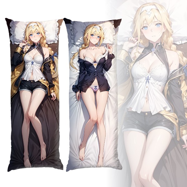 Подушка обнимашка дакимакура Sword Art Online Alice Zuberg White