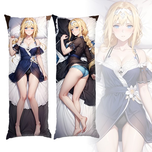 Подушка обнимашка дакимакура Sword Art Online Alice Zuberg White