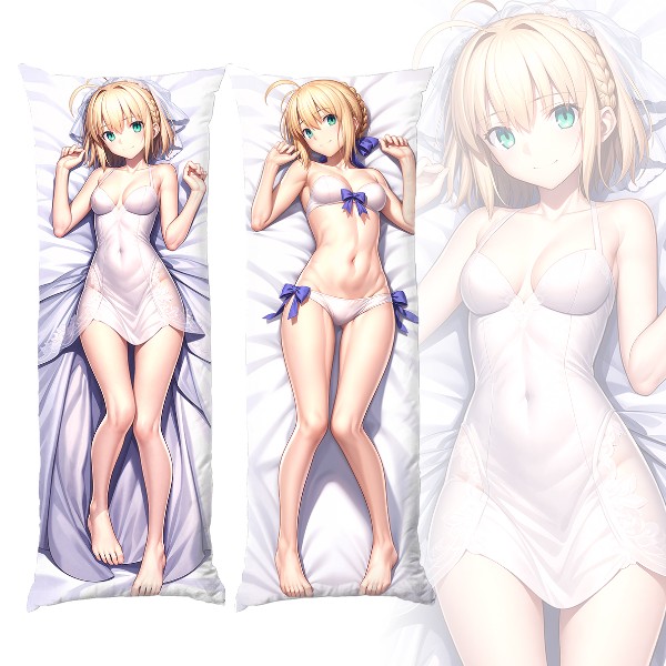 Подушка обнимашка дакимакура Sword Art Online Alice Zuberg White