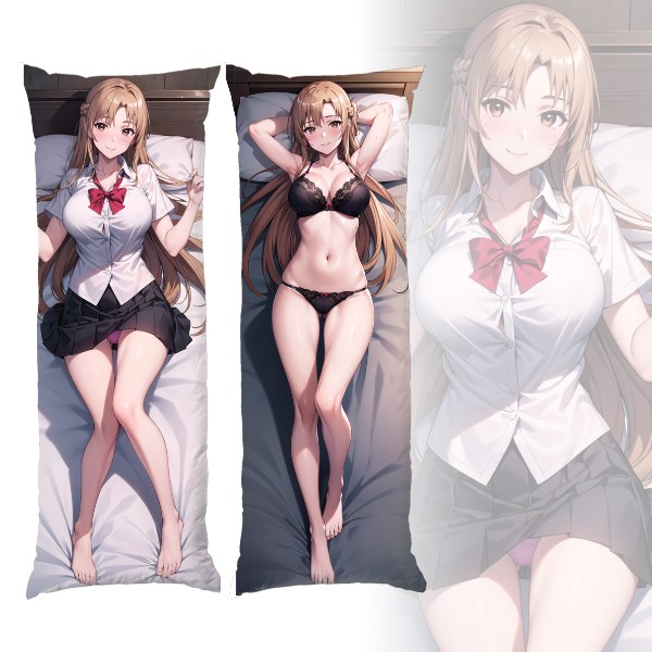 Подушка обнимашка дакимакура Sword Art Online Yuuki Asuna