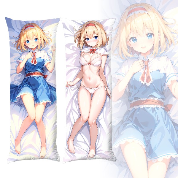 Подушка обнимашка дакимакура Touhou Alice Margatroid