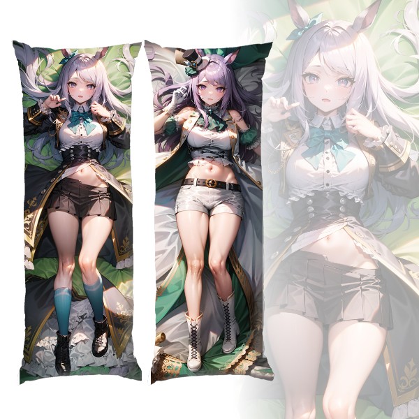 Подушка обнимашка дакимакура Uma Musume Pretty Derby Mejiro McQueen