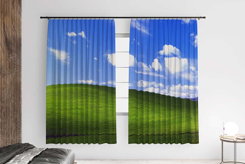 Поле Фон Віндовс Field Background Windows