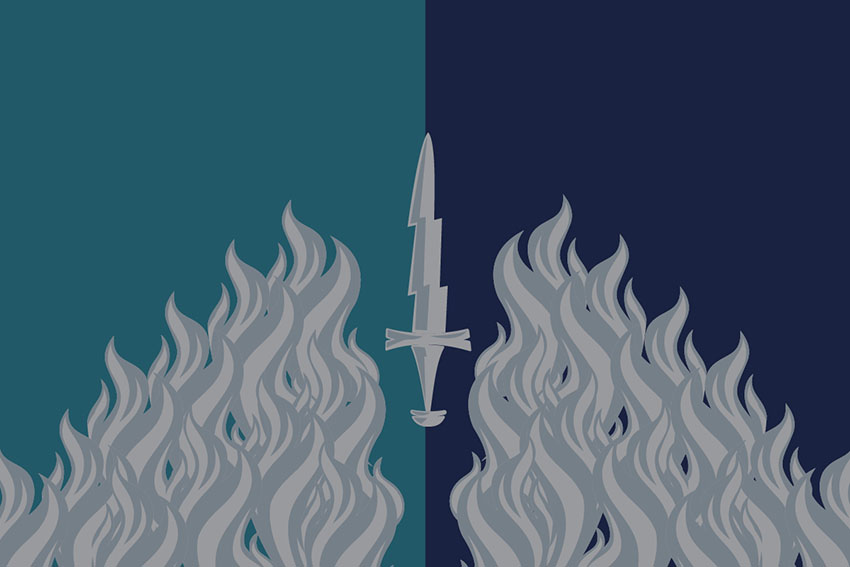 Прапор 505 окремого батальйону морської піхоти (505 ОБМП) ВМС України офіційний