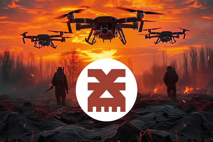 Прапор роти ударних БПЛА 116 ОМБр ЗСУ дрони