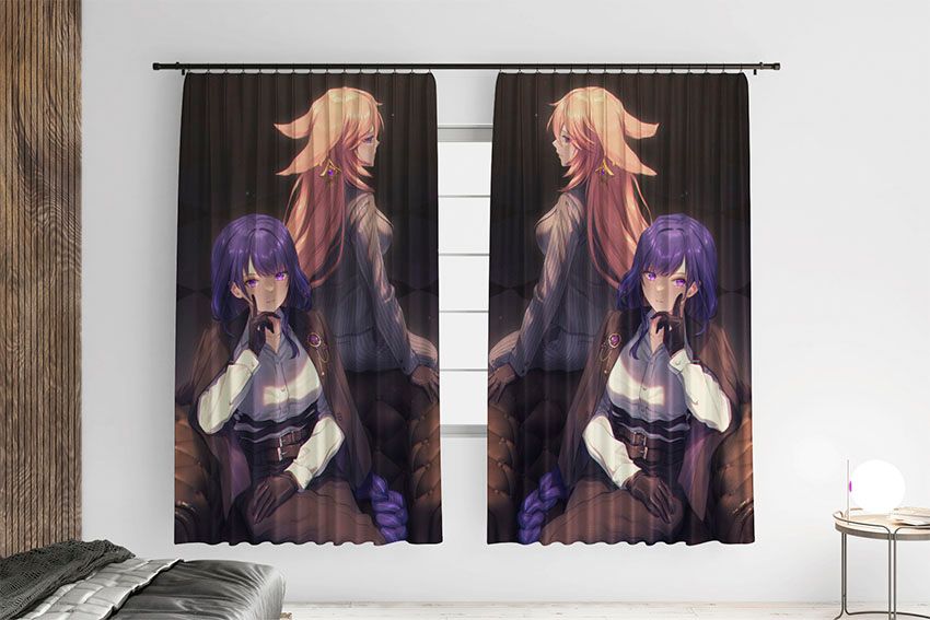 Райден та Яє Міко Геншин Імпакт Raiden and Yae Miko Genshin Impact