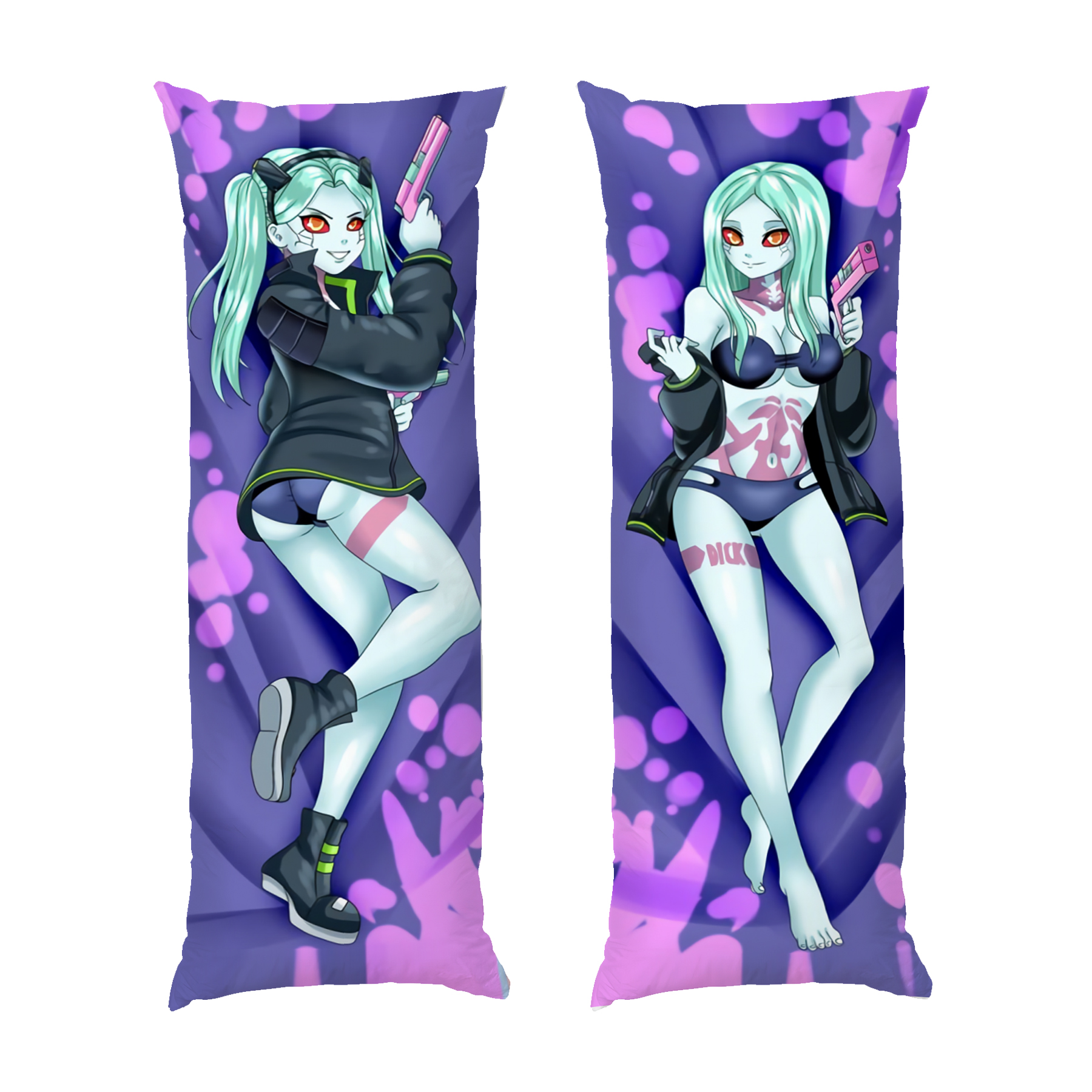 Ребекка Киберпанк Аниме Дакимакура Rebecca Cyberpank Anime Dakimakura