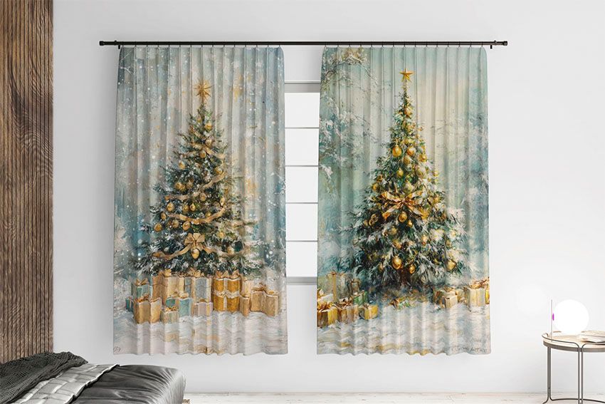 Різдвяна ялинка Зимова казка Christmas tree Winter Fairy Tale