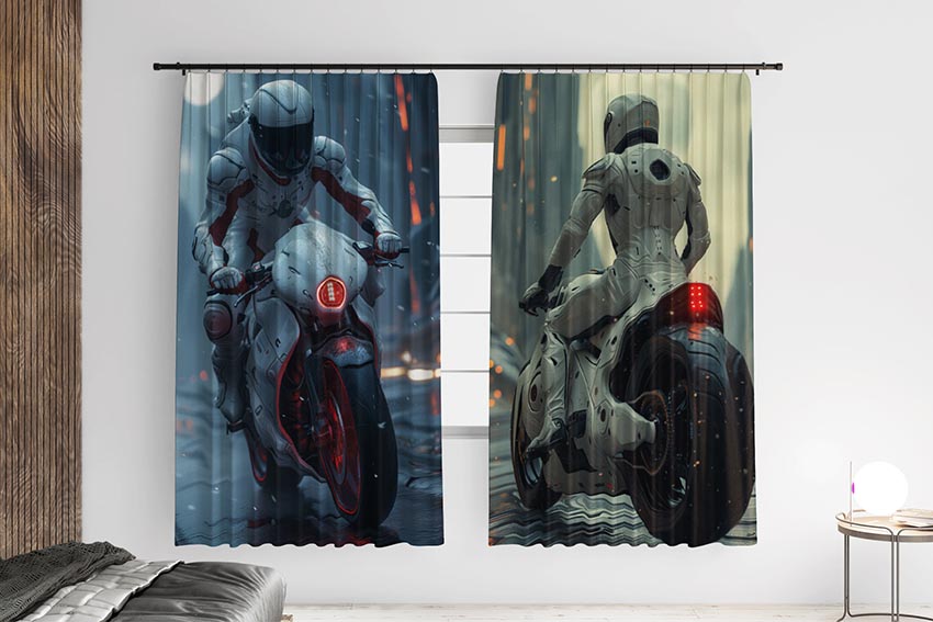 Робот мотоцикліст Robot motorcyclist