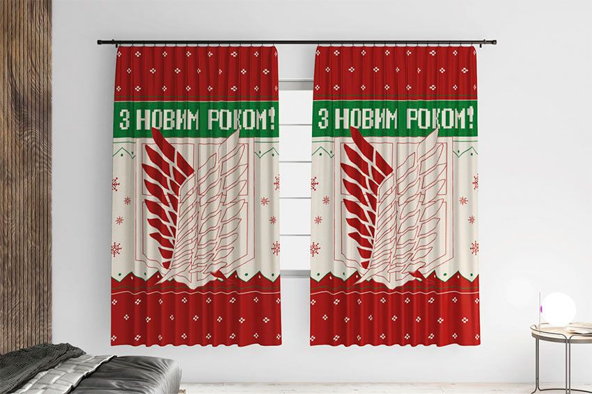 Розвідувальний корпус Атака Титанів Зимовий Захист Червоний Intelligence corps Attack on Titan Winter Defense